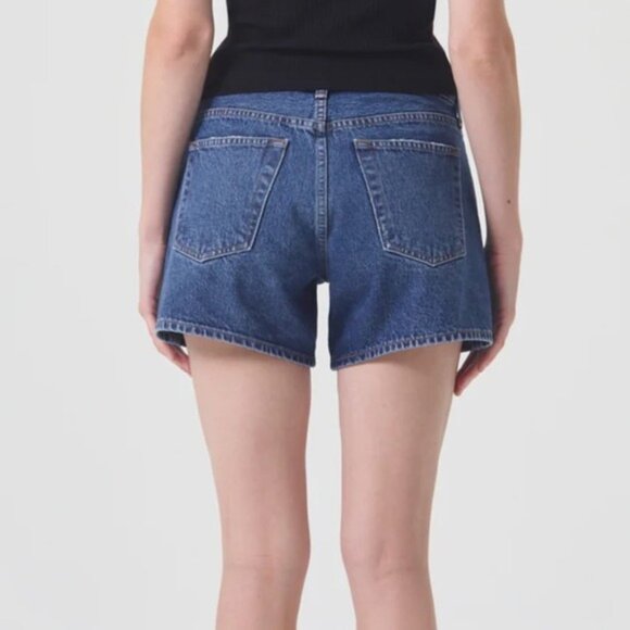 Agolde High Rise Jean Shorts Size 32 New - Picture 2 of 6